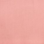 vidaXL Cadre de lit avec tête de lit Rose 120x200 cm Velours