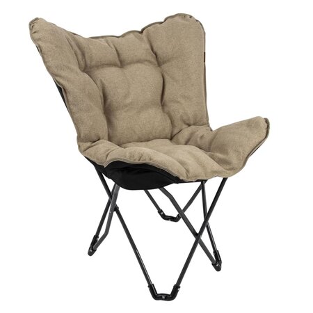Bo-Camp Chaise papillon Grainger Beige