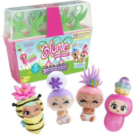 Bandai blume - jardiniere baby pop blume - bébés et surprises a collectionner - modele aléatoire