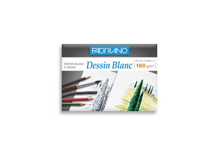 Papier Fabriano Blanc Pochette A4 180 g 12 feuil.