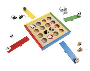 Souris sauteuses Jeu de societe en bois