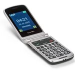 Téléphone portable à clapet sl495 noir