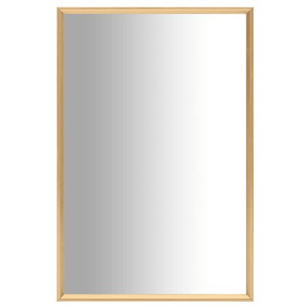 vidaXL Miroir Doré 60x40 cm