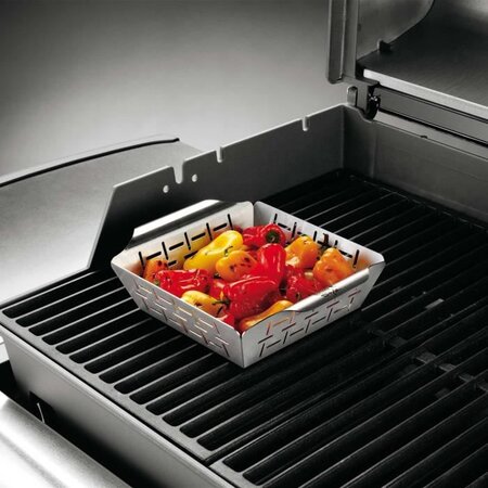 WEBER Panier a légumes Deluxe - Acier inoxydable - Petit modele