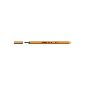 Stylo-feutre point 88 pointe fine 0 4 mm ocre clair stabilo