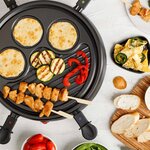 Tristar Grill à raclette pour 6 personnes 800 W 29 cm Noir