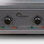 LITTLE BALANCE 8476 Aquitaine Pro, Plancha électrique professionnelle, 2 zones de cuisson indépendantes, 3500 W, Tout Inox