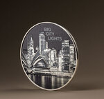 Pièce de monnaie en argent 5 dollars g 31.1 (1 oz) millésime 2023 big city lights sydney
