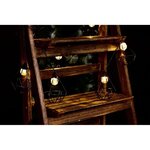 LUMIJARDIN Guirlande solaire cage diamant d'extérieur mily avec 10 ampoules LED