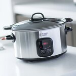 Russell hobbs mijoteuse maxicook 6 l argenté 170-240 w