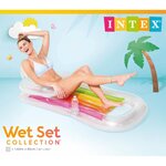 Intex Chaise longue gonflable King Kool 160x85 cm 58802EU