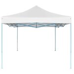 vidaXL Tente de réception pliable 3x4 5 m Blanc