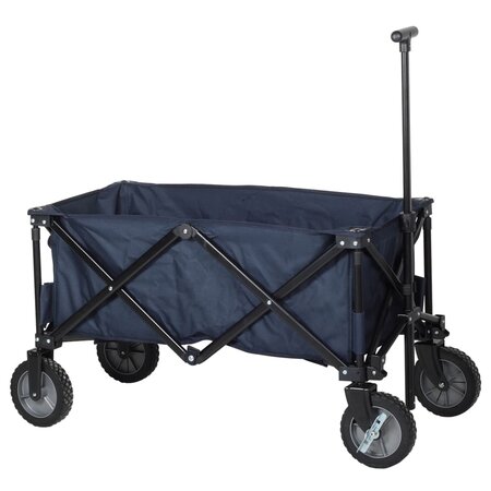Campart travel chariot pliable st. Tropez bleu 90 5x48x55 5 cm