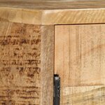 vidaXL Buffet Bois de manguier massif 150 x 40 x 80 cm