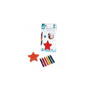 Coloriage pour le bain 6 crayons