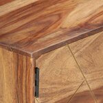 vidaXL Meuble TV 140x30x40 cm Bois solide