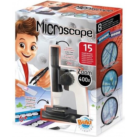 BUKI FRANCE Microscope 15 expériences