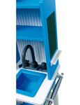 Cuisine pour enfant en bois bleue "ZANE" 30 x 74 x 103 cm