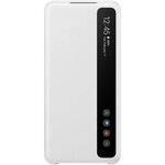 Clear view cover s20 blanc