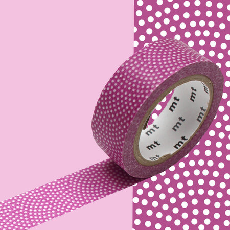 Masking Tape MT pois samekomon violet