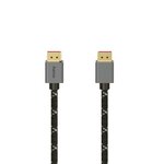 Hama 00200505 câble displayport 2 m noir