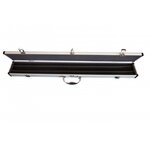 Boitier rigide argent pour queues de billard