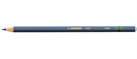 Crayon de couleur all toutes surfaces bleu stabilo