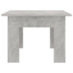 vidaXL Table basse Gris béton 100 x 60 x 42 cm Aggloméré