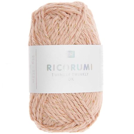 Pelote de coton Ricorumi 25 g - Poudre