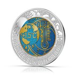 Pièce de monnaie 25 euro Autriche 2023 argent et niobium BU – Réchauffement climatique