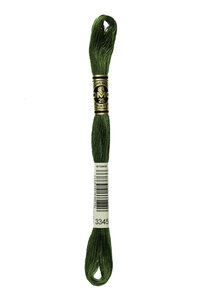 Fil Mouliné DMC Gold Concept 8M Col. 3345 Broderie et Point de Croix