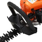 vidaXL Taille-haie à essence 722 mm Orange et noir