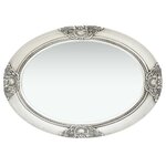 vidaXL Miroir mural style baroque 50x70 cm Argenté