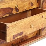 vidaXL Buffet 118 x 30 x 60 cm Bois massif de Sesham