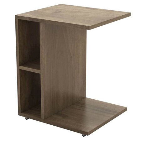 Homemania Table basse Ceylin 45x35x57 5 cm Noyer