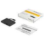 Startech.com adaptateur multiport av numérique avec sorties vidéo hdmi et vga - usb-a (dkt30chvcm)
