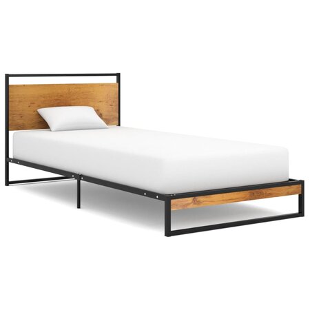 vidaXL Cadre de lit Métal 90x200 cm