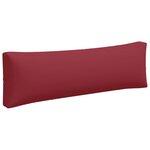 vidaXL Coussins de palette 3 Pièces rouge tissu
