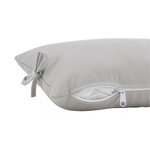 Fauteuil oeuf gris en polyrésine sur pied lawang