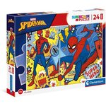 Clementoni - 24216 - SuperColor 24 pieces Maxi - Spiderman