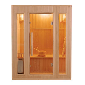 Sauna vapeur FRANCE SAUNA Zen Angulaire 3/4 places