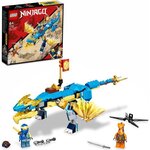 Lego 71760 ninjago l'évolution dragon du tonnerre de jay  set avec figurine de serpent avec banniere de mission a collectionner