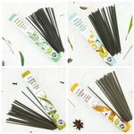 Coffret encens japonais spécial Energie - 4 x 30 bâtonnets