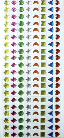Sticker époxy adhésif Bijoux 320 pièces