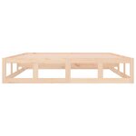 vidaXL Cadre de lit 140x200 cm Bois massif