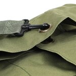 vidaXL Sac de sport style militaire 85 L Vert olive