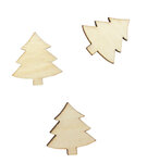 Sapin en bois 2 5 cm 50 pièces
