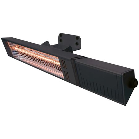 Sunred Chauffage mural Fortuna 1500 W Or rose Noir