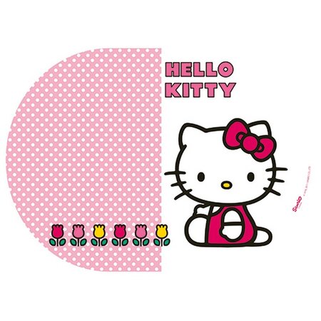 Petit set de table ovale hello kitty