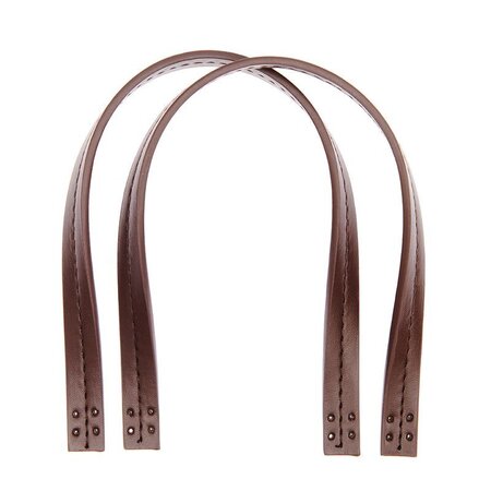 Anses de sac courtes - marron - 32 5 cm